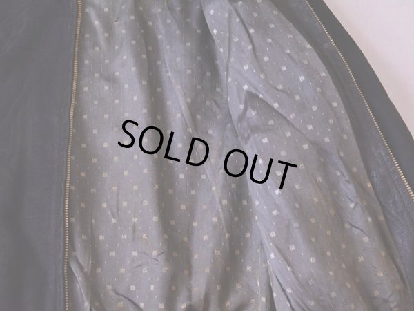 画像8: 1950s-60s DeLong ブラックスウェードジャケット　 表記42 