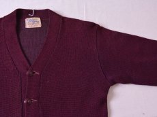 画像4: 1950s Pelham ウールニットカーディガン　 実寸SM  (4)