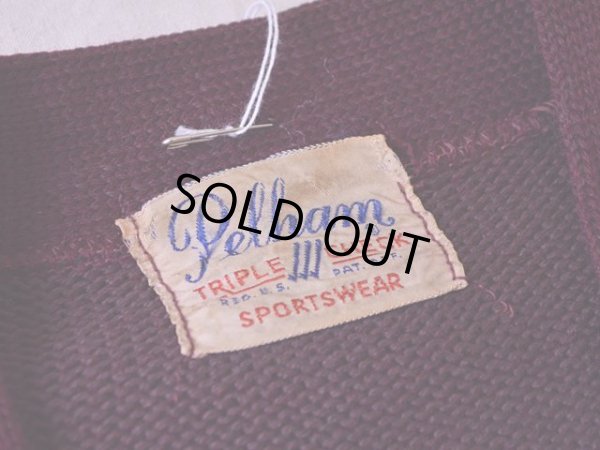 画像3: 1950s Pelham ウールニットカーディガン　 実寸SM 