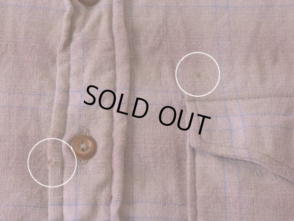 胸付近に少々虫食い。