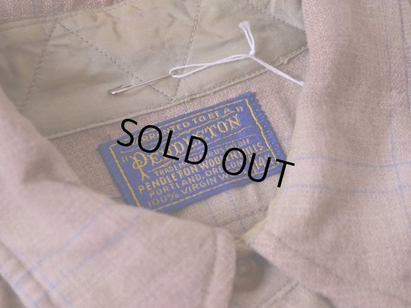 画像4: 1950s PENDLETON オンブレウールシャツ　 表記14 1/2 