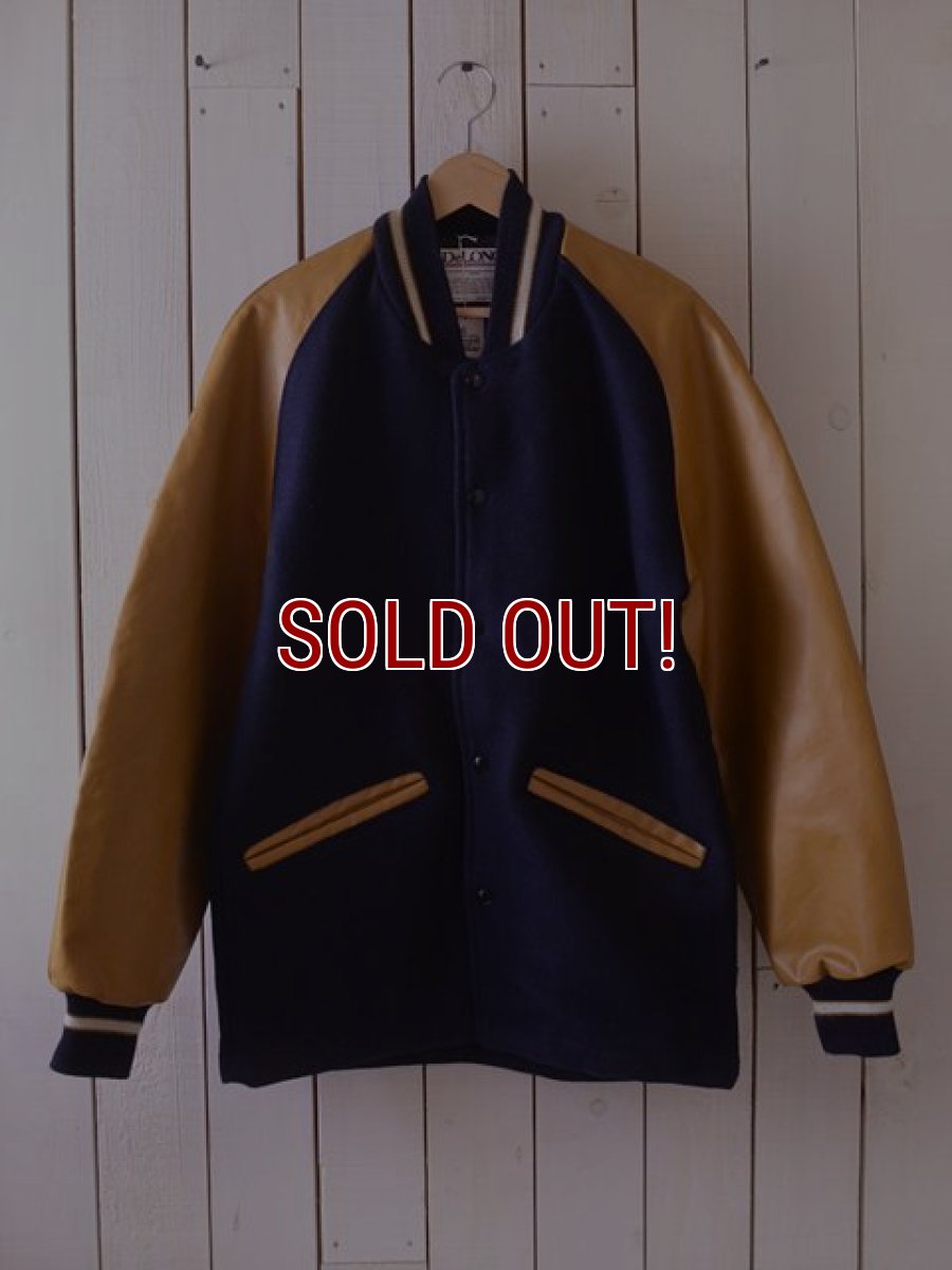 画像1: 1990s DeLONG ロングスタジャン　 DEAD STOCK!!　 表記S  (1)