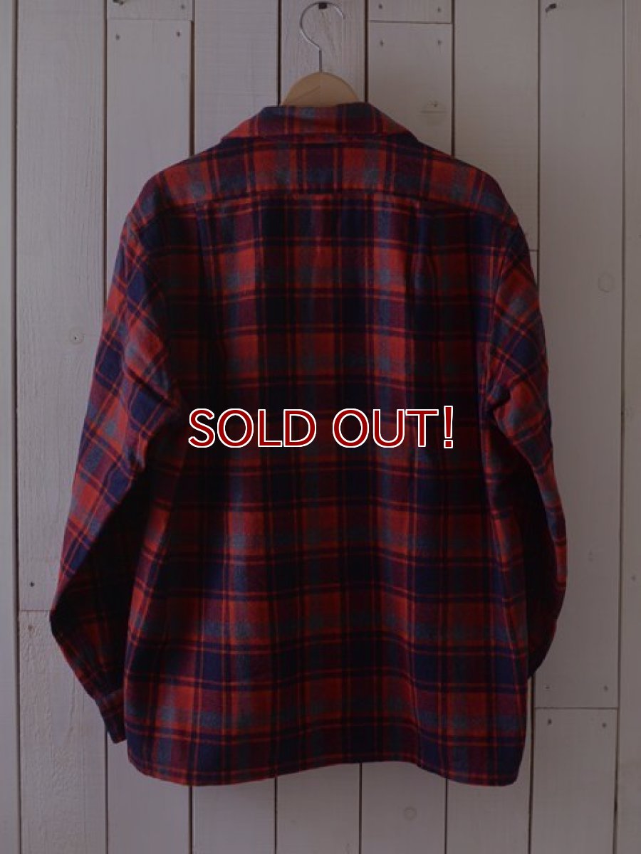 画像2: 1970s PENDLETON ウールシャツ　 表記L  (2)