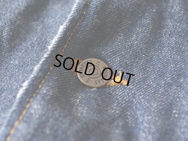 画像6: 1970s Sears ROEBUCKS デニムボアランチジャケット　 表記42-R 