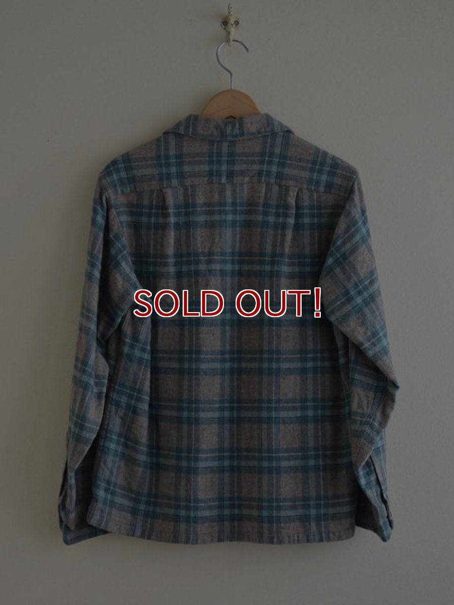 画像2: 1950s PENDLETON ウールシャツ　 表記M  (2)