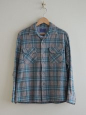 画像1: 1950s PENDLETON ウールシャツ　 表記M  (1)