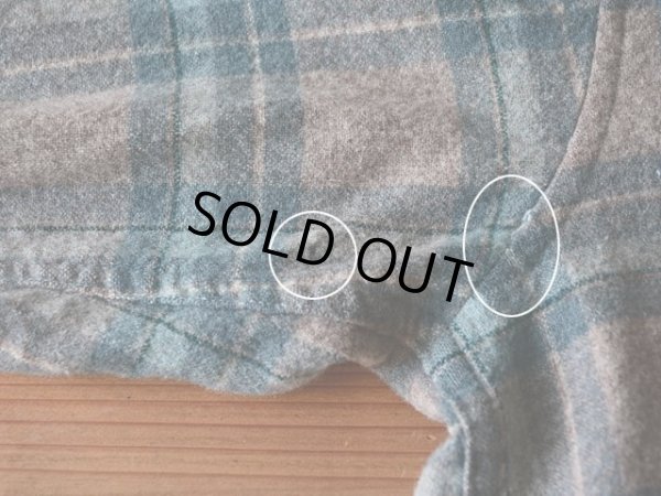 右袖付け根に少々ステッチ抜け、僅かな虫食い。