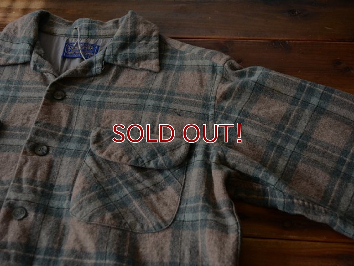 画像5: 1950s PENDLETON ウールシャツ　 表記M  (5)