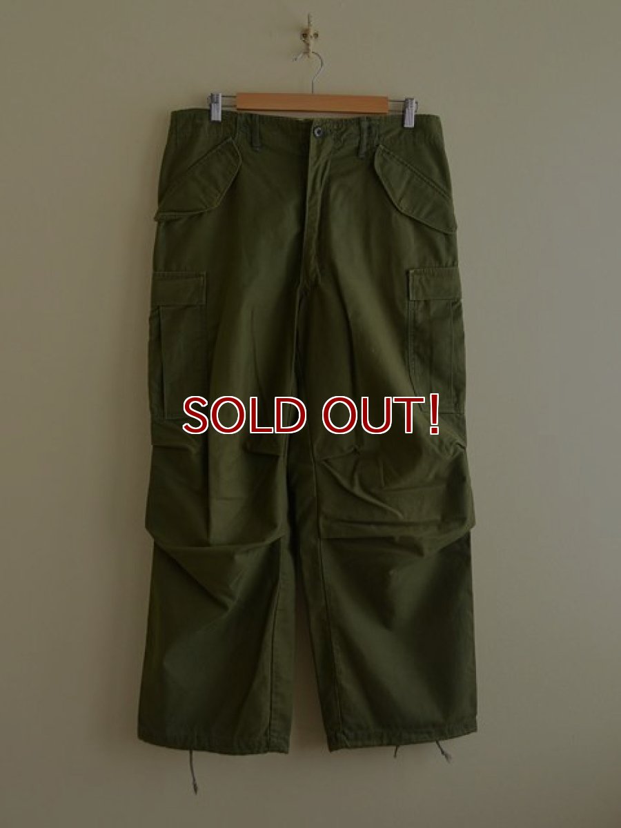 画像1: 1970s M-65フィールドパンツ　 表記MEDIUM-REGULAR  (1)