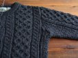 画像6: ARAN CRAFTS フィッシャーマンニットカーディガン　 MADE IN IRELAND　 表記ladies M 