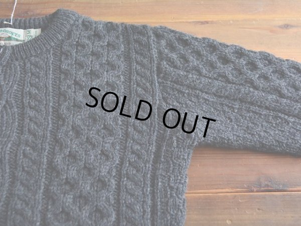 画像6: ARAN CRAFTS フィッシャーマンニットカーディガン　 MADE IN IRELAND　 表記ladies M 