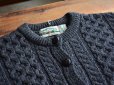 画像4: ARAN CRAFTS フィッシャーマンニットカーディガン　 MADE IN IRELAND　 表記ladies M 