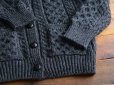 画像5: ARAN CRAFTS フィッシャーマンニットカーディガン　 MADE IN IRELAND　 表記ladies M 