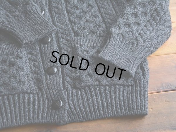 画像5: ARAN CRAFTS フィッシャーマンニットカーディガン　 MADE IN IRELAND　 表記ladies M 