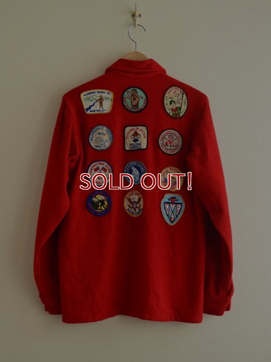 画像2: 1960s-70s BOY SCOUTS ウールジャケット　 表記20  (2)
