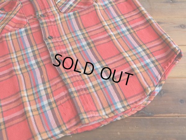 画像7: 〜1970s 5Brother ヘビーネルシャツ　 表記16 1/2 