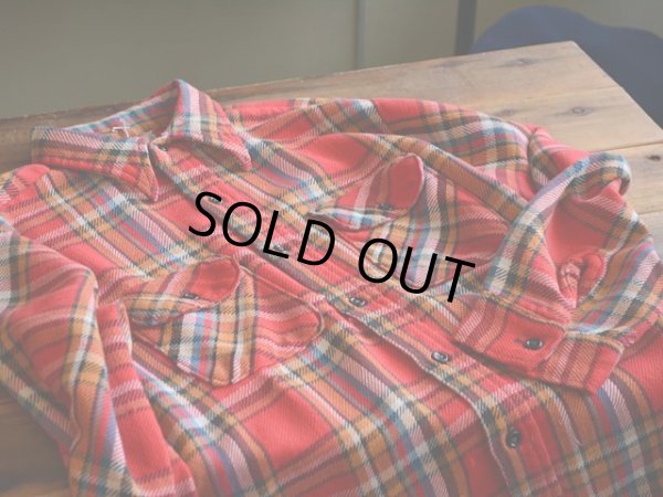 画像8: 〜1970s 5Brother ヘビーネルシャツ　 表記16 1/2 