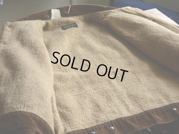 画像9: 1970s Wrangler コーデュロイボアランチジャケット　 実寸38 