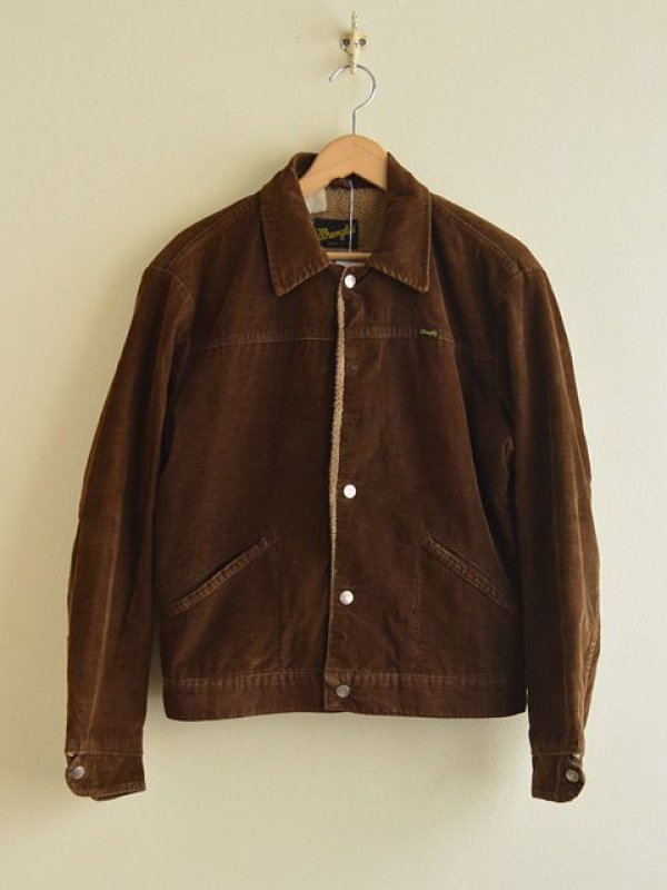 1970s Wrangler コーデュロイボアランチジャケット 実寸38 - 古着屋