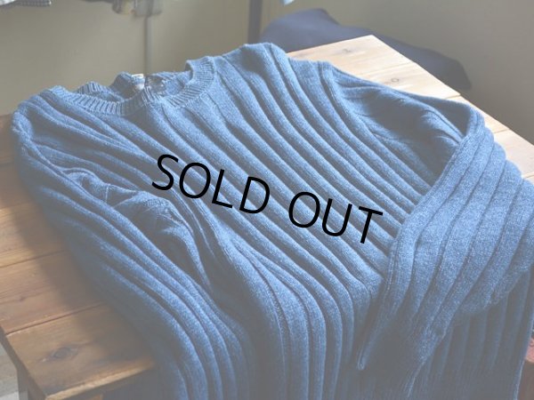 画像6: 1990s LANDS'END インディゴセーター  表記XL