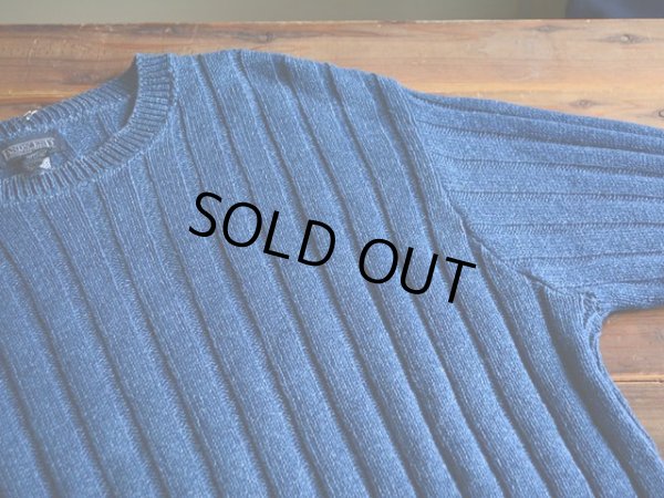 画像4: 1990s LANDS'END インディゴセーター  表記XL