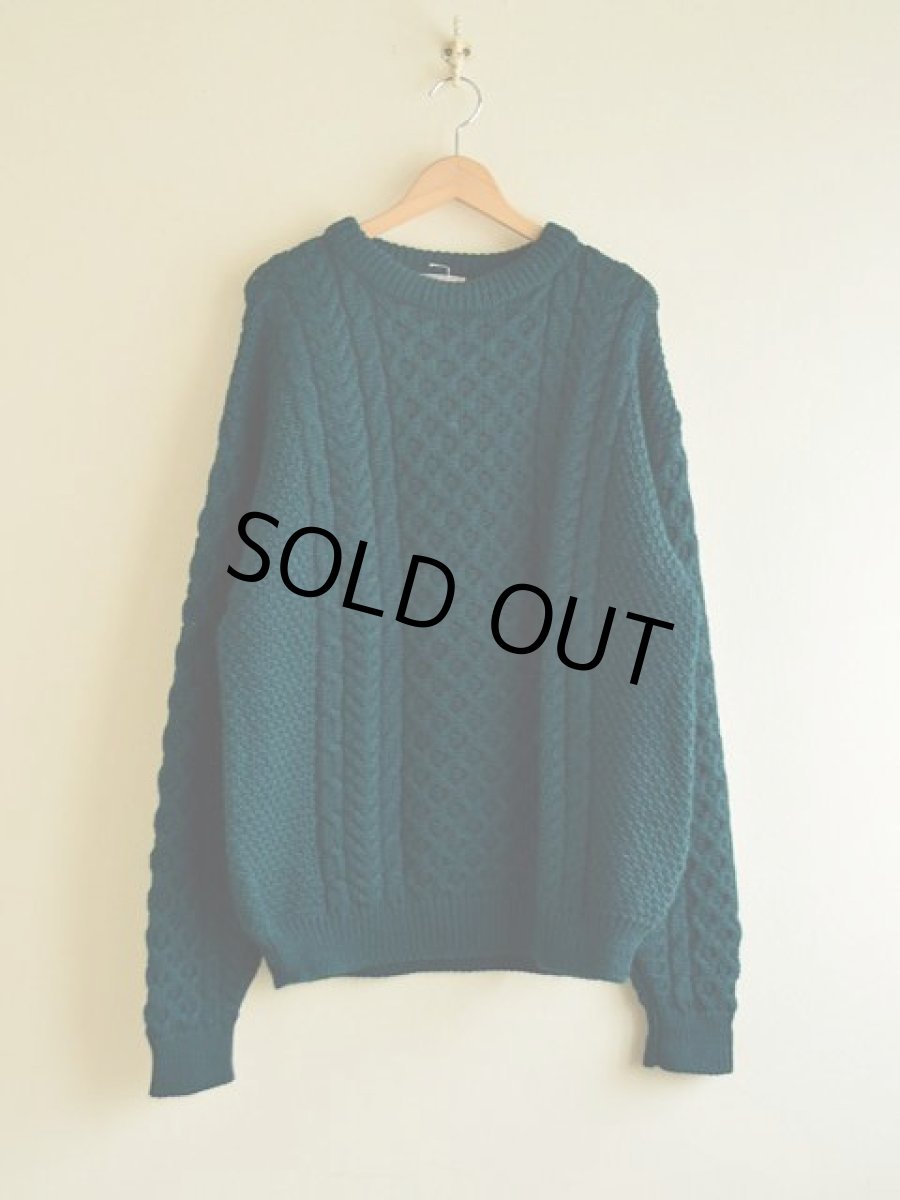 画像1: 1990s L.L.Bean フィッシャーマンセーター　 MADE IN IRELAND　 表記L  (1)