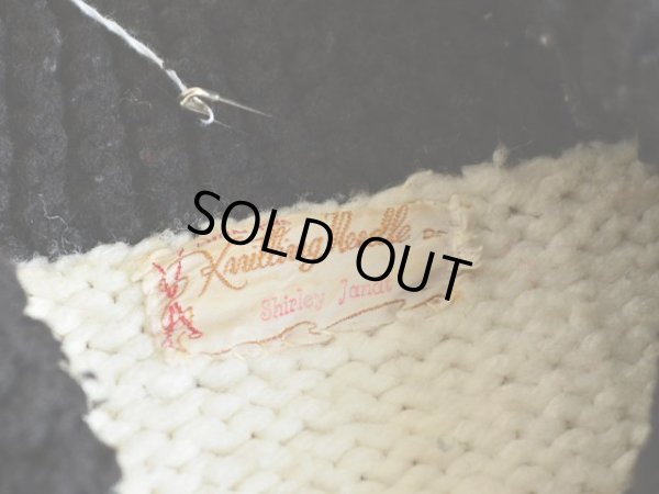 画像3: 1960s〜 ダンシングカウボーイ柄カウチンセーター　 実寸M 