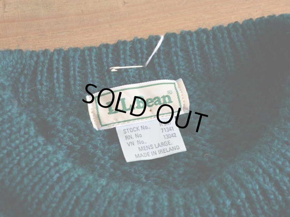 画像3: 1990s L.L.Bean フィッシャーマンセーター　 MADE IN IRELAND　 表記L  (3)
