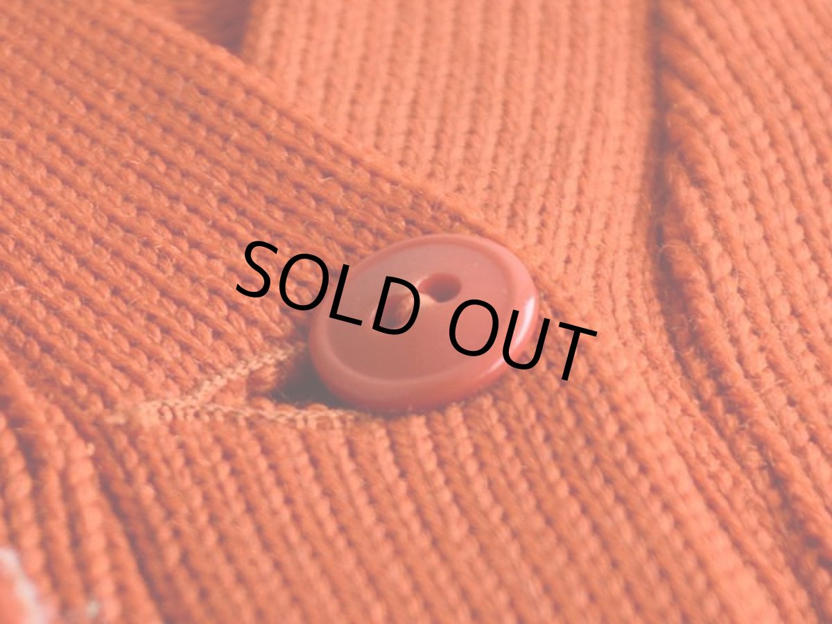 画像6: 1940s Allion Award Sweater レタードカーディガン　 実寸36  (6)