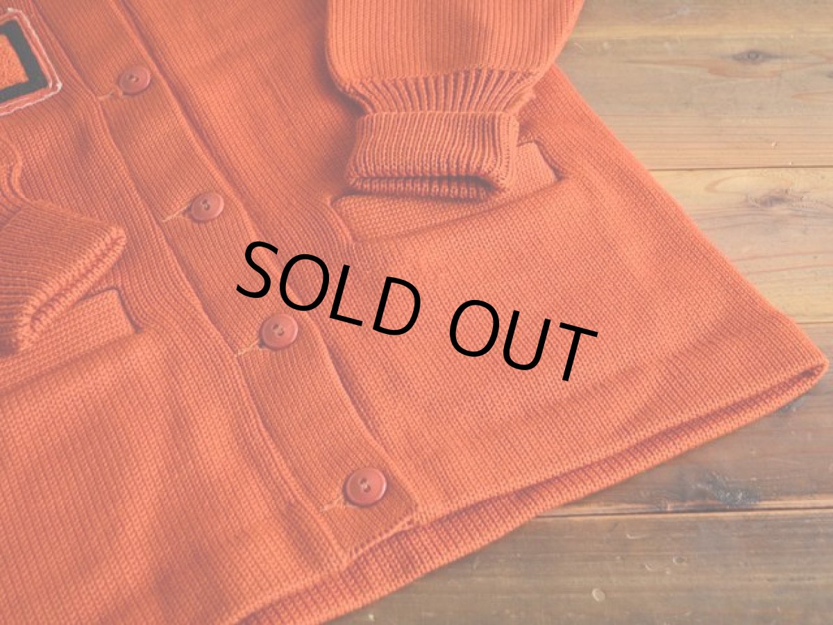 画像7: 1940s Allion Award Sweater レタードカーディガン　 実寸36  (7)