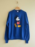 画像1: 1980s Mickey Mouse スウェット　<br>表記XL<br> (1)