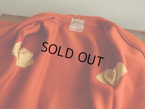 画像8: 1940s Allion Award Sweater レタードカーディガン　 実寸36 