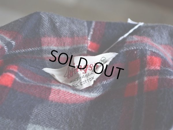 画像3: 1950s〜 Wingsプリントネルガウン　 表記M 