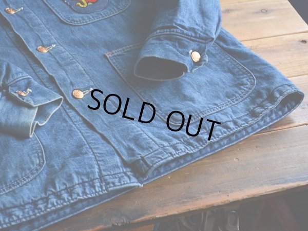 画像6: 1970s Wrangler ブランケット付きデニムカバーオール　 表記40 