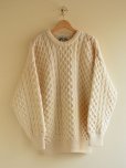 画像1: GAELTARRA フィッシャーマンセーター　<br>MADE IN IRELAND　<br>表記L<br> (1)