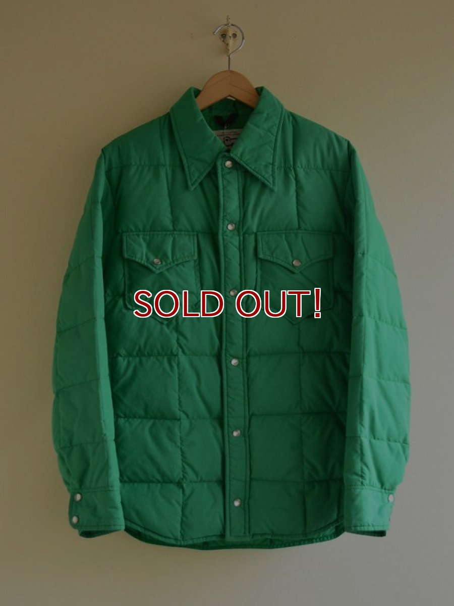 画像1: 1970s Woolrich ダウンシャツジャケット　 表記M  (1)
