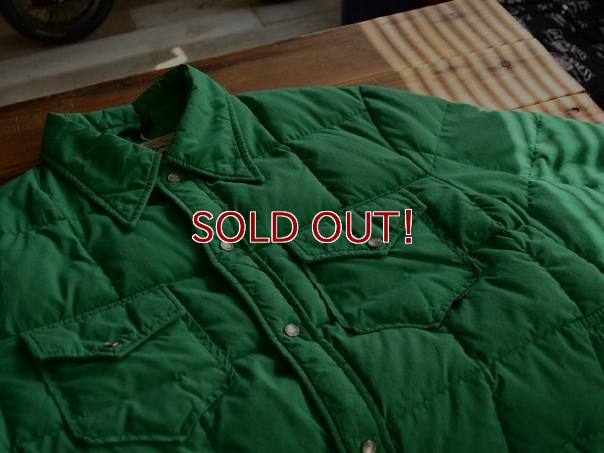 画像4: 1970s Woolrich ダウンシャツジャケット　 表記M  (4)