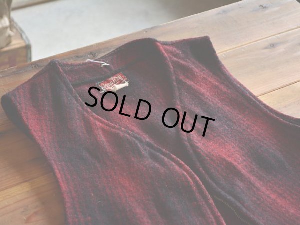 画像4: 1940s PennRich ウールベスト　 実寸M 