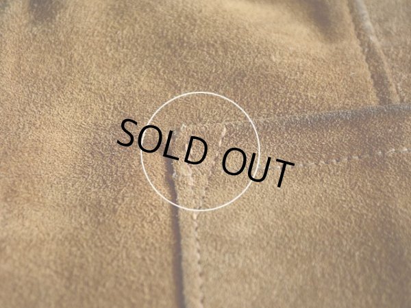 ポケット付け根に少々ステッチホツレ。