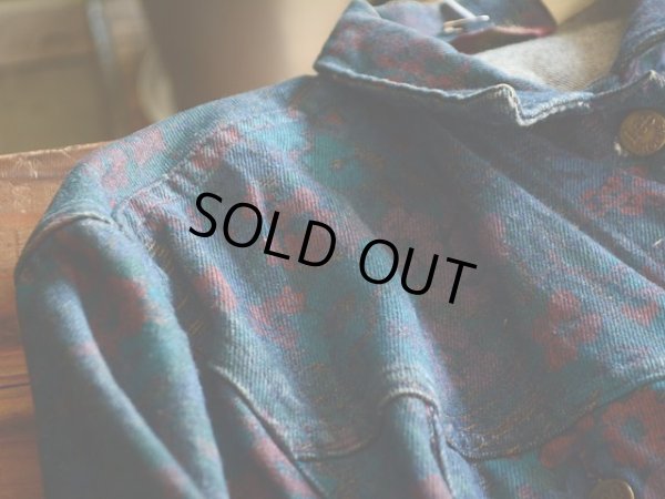 画像7: 1980s Lee 総柄デニムジャケット　 表記11/12 