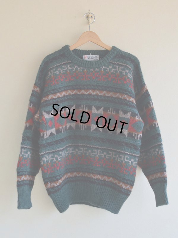 画像1: Iencraig Knitwear ウールニットセーター　 表記M 