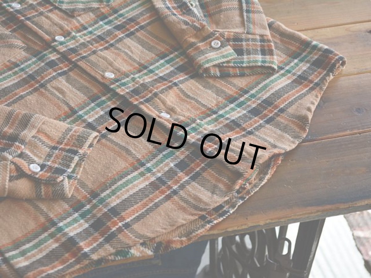 画像5: 1970s BIG MAC ヘビーネルシャツ　 表記M  (5)