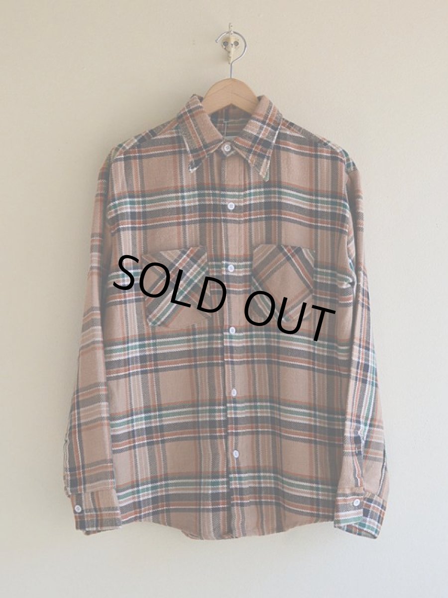 画像1: 1970s BIG MAC ヘビーネルシャツ　 表記M  (1)