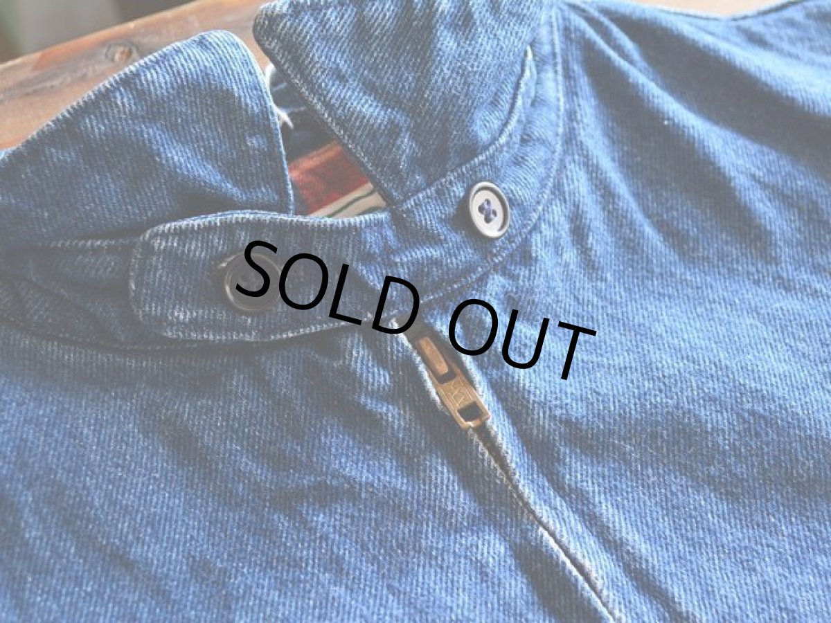 画像5: 1980s L.L.Bean チンスト付き中綿デニムジャケット　 表記L  (5)