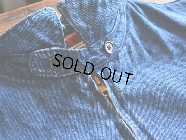 画像5: 1980s L.L.Bean チンスト付き中綿デニムジャケット　 表記L 