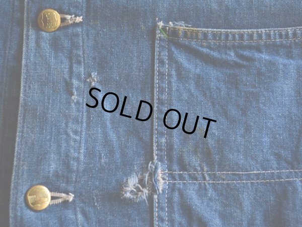 画像9: 1970s BIG SMITH デニムカバーオール　 表記40 