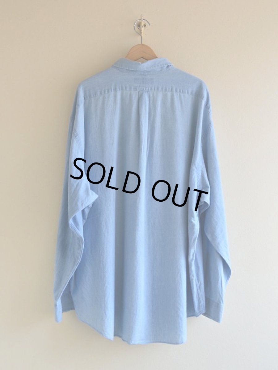 画像2: RalphLauren シャンブレーBDシャツ　 表記XXL  (2)