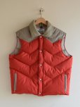 画像1: 1970s Woolrich ウエスタンヨークダウンベスト　<br>表記L<br> (1)