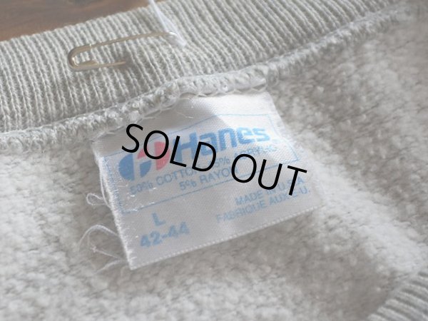 画像3: 1980s Hanes ロゴスウェット　 表記L 