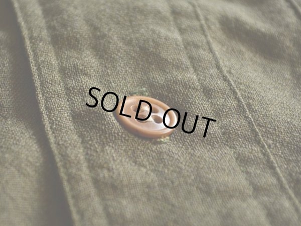 画像10: 1930s RUSSELL UNIFORM CO. チンスト付きワークシャツ　 実寸L 